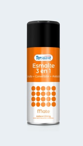 AEROSOL NEGRO MATE 250CC TERSUAVE